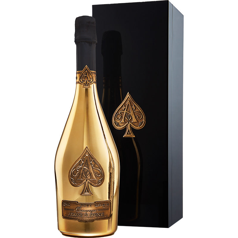 Armand de Brignac Brut Gold is de champagne van Jay-Z momenteel in samenwerking met Moet Hennessy, onderdeel van LVMH.