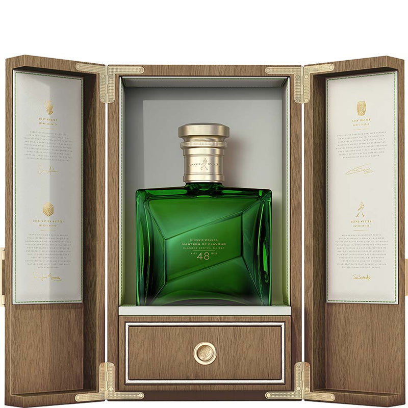 Johnnie Walker 48 Year Old Masters Of Flavour is de 48 jaar oude whisky van Johnnie Walker en slechts in beperkte oplage van 288 stuks verkrijgbaar.