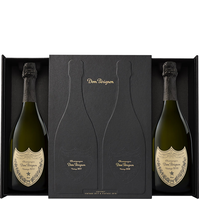 Dom Perignon Duo Coffret 2017 & 2018